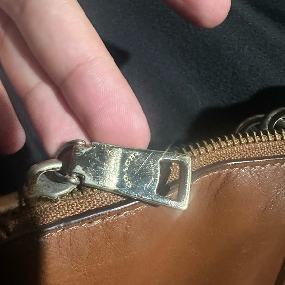 Coach Brown Leather Tote Bag - Picture 7 of 16